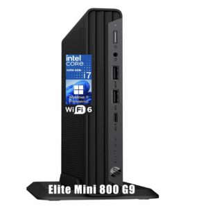 HP Elite Mini 800 G9 Business Desktop Computer, 14th Gen Intel 20-Core i7-14700 up to 5.4GHz, 32GB DDR5 RAM, 1TB PCIe SSD, WiFi 6, Bluetooth, Type-C, Keyboard and Mouse, Windows 11 Pro, AZ-XUT